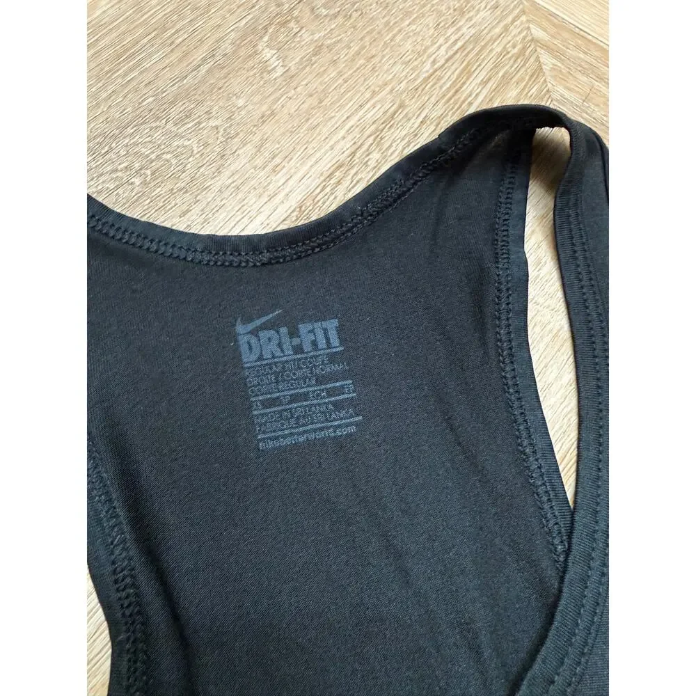 Nike Dri-Fit Racerback Tank Black